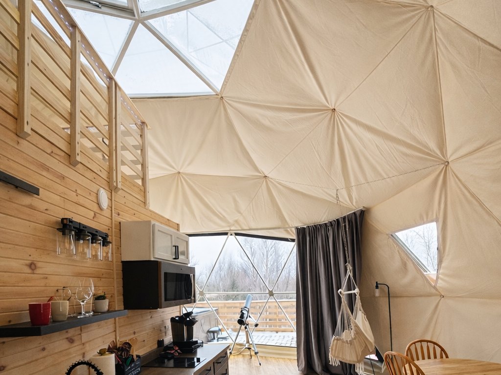 Birchwood Meadow — the skylight above the kitchenette
