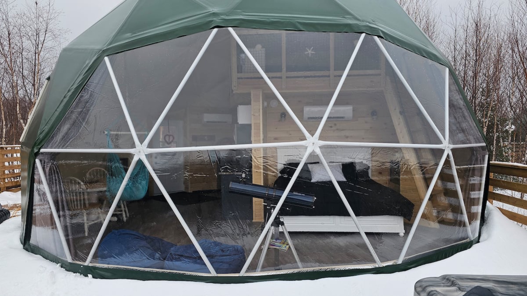 Harbor Haven glamping dome
