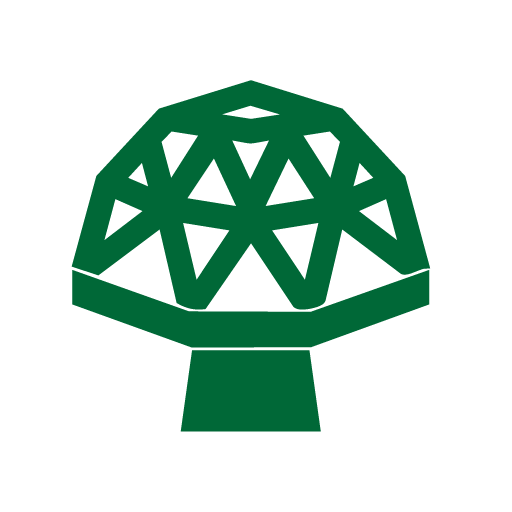 Glamping dome icon